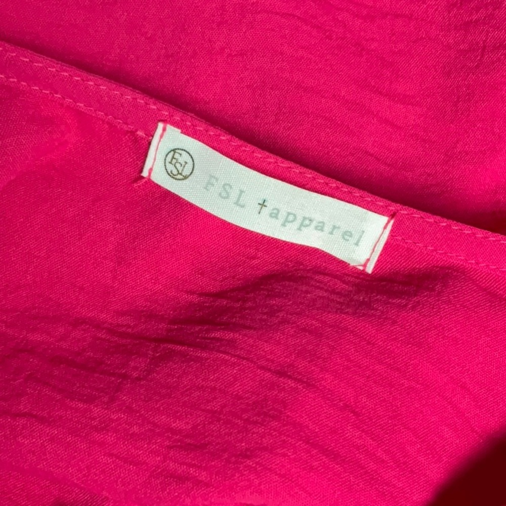 Pink Neon Dreams Dressy Tee - Picture 8 of 9